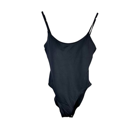 Andie The Amalfi One-Piece Swimsuit Size Medium Black - Picture 1 of 9